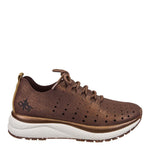 Load image into Gallery viewer, OTBT Women&#39;s ALSTEAD Sneaker, Dark Bronze, 8.5
