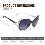 Load image into Gallery viewer, FIMILU Sunglasses for Women Trendy Polarized Sunglasses Oversized Big Sun Glasses Ladies Shades UV Protection
