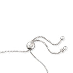 Load image into Gallery viewer, Ross-Simons 6.75 ct. t.w. Sapphire Bolo Bracelet With Diamonds in Sterling Silver
