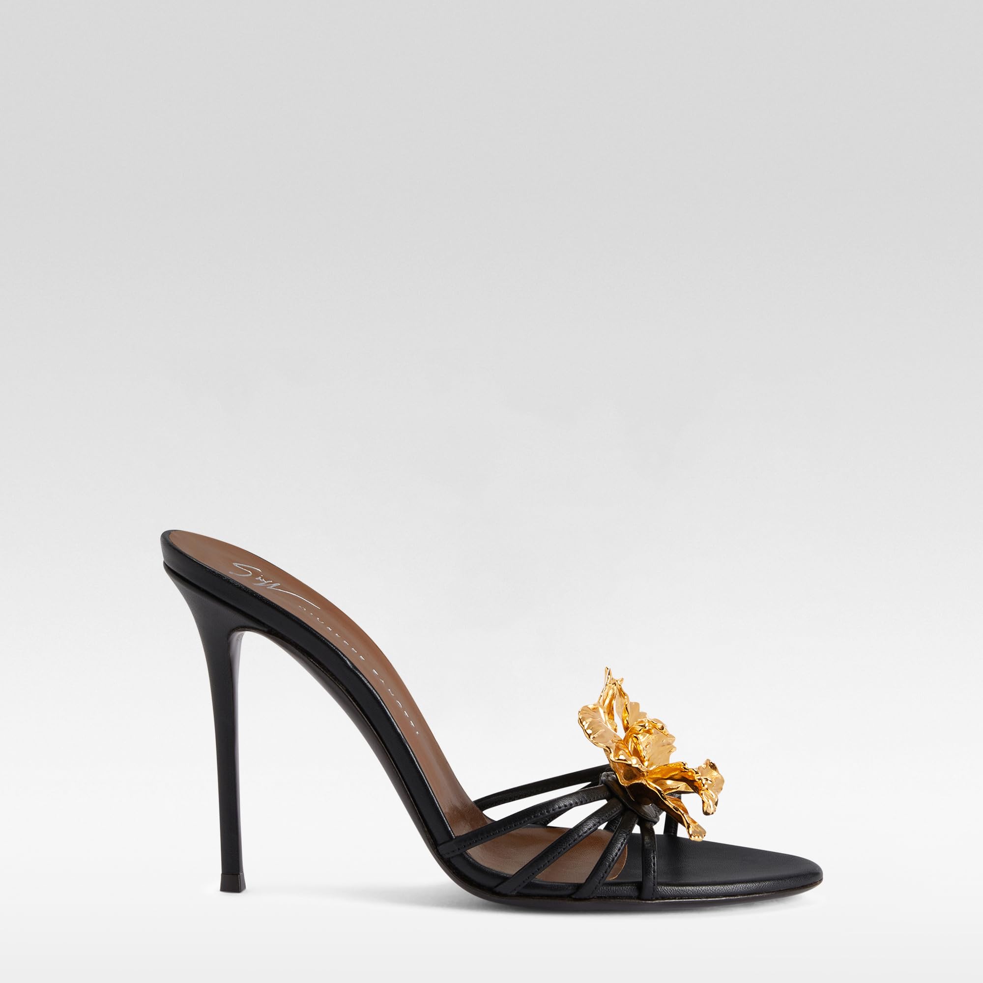 Giuseppe Zanotti, Orchid Mule 105, 8, Black