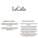 Load image into Gallery viewer, LeCalla 925 Sterlings silver Mother of Pearl Long Drop Earrings | 14K Gold-Plated CZ Three Clover Flower Drop Dangle Earring for Women
