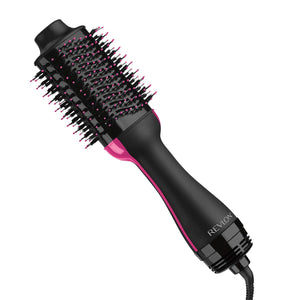 REVLON One-Step Volumizer Hair Dryer and Styler, Improved Motor for Less Frizz, More Shine, and Reduced Heat Damage for Salon Style Round Brush for Blowout, Black (Amazon Exclusive)