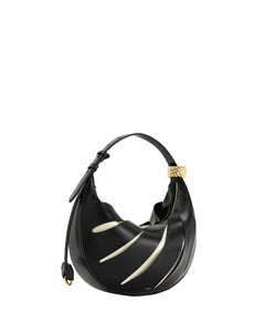 JW PEI Women's Jana Hollow Out Shoulder Bag - Black