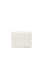 Load image into Gallery viewer, Oscar de la Renta, Crystal Stud Mini TRO Bag, Ivory
