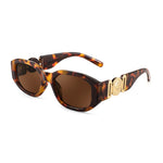 Load image into Gallery viewer, FEISEDY Retro Trendy Rectangle Sunglasses Women Men Vintage 90s Small Narrow Square Sunglasses B2322
