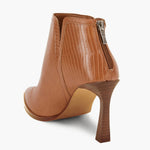 Load image into Gallery viewer, Juliet Holy Womens High Heel Booties Pointed Toe V Cut Back Zipper Short Dress Ankle Boots
