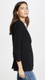 Load image into Gallery viewer, Cinq à Sept Women's Crepe Khloe Blazer, Black, 8
