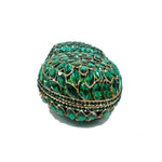 Load image into Gallery viewer, QMLGB Shining Women Rhinestone Clutch Diamond Purse Hollow Out Evening Handbag Party Clutch Bag for Wedding Prom, Emerald
