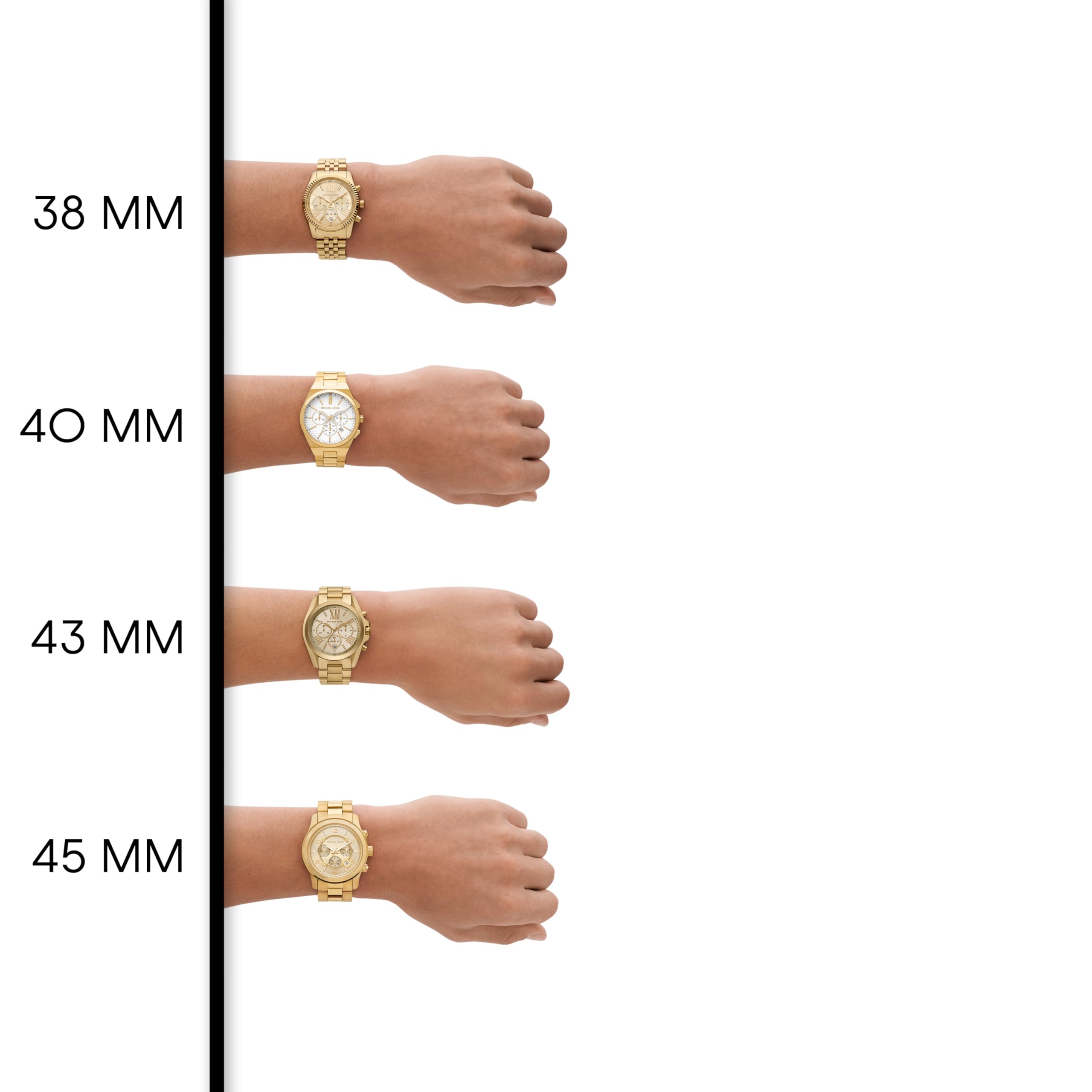 Michael Kors Slim Runway Three-Hand Black Stainless Steel Men's Watch (Model: MK8507)
