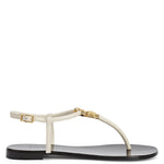 Load image into Gallery viewer, Giuseppe Zanotti, Tie Flat, 9.5, White
