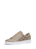 Load image into Gallery viewer, Michael Kors Women&#39;s Keaton Zip Slip On Sneaker, Birch, 8
