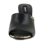 Load image into Gallery viewer, DKNY Women's Bronx Square Toe Evening Heeled Dress Mule, Black, 8
