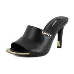 Load image into Gallery viewer, DKNY Women's Bronx Square Toe Evening Heeled Dress Mule, Black, 8
