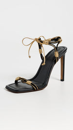 Load image into Gallery viewer, Ulla Johnson Women's Aris High Heel Sandals, Black, 11 Medium US
