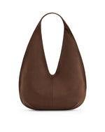 Load image into Gallery viewer, JW PEI Women's Dara Faux Suede Hobo Bag - Mocha Brown
