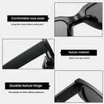 Load image into Gallery viewer, BUTABY Rectangle Sunglasses for Women Retro Driving Glasses 90’s Vintage Fashion Narrow Square Frame UV400 Protection Black &amp; Leopard
