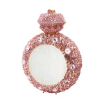 Load image into Gallery viewer, Tasysain Rhinestone Acrylic Clutch for Women Novelty Vintage Clock Wedding Purse Sparkling Elegant Evening Prom Handbag, Pink
