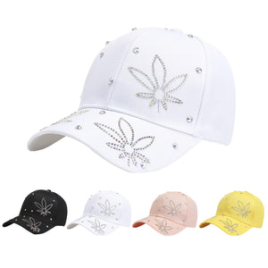 Baseball Cap for Women Sun Hat Rhinestone Sequin Cap Diamond Bling Hat Cute Cool Hats Fashionable Trucker Hats