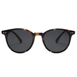 Load image into Gallery viewer, SOJOS Small Round Classic Polarized Sunglasses for Women Men Vintage Style UV400 Lens SJ2113, Tortoise/Grey
