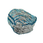Load image into Gallery viewer, WuDiaoer Sparkly Crystal Evening Bag Unique Conch Clutch Purse Rhinestone Handbag Purse Luxury Crossbody Bag, Blue
