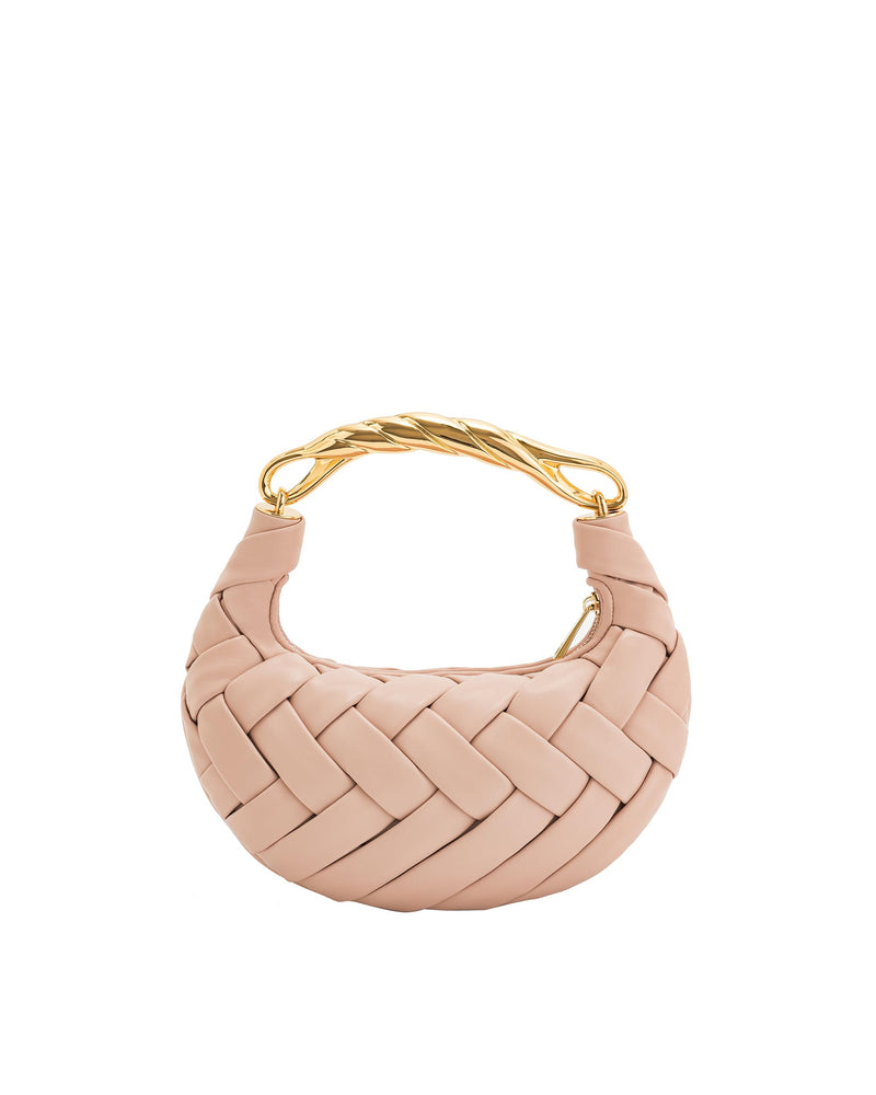 JW PEI Orla Weave Handbag - Pink Beige