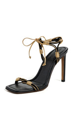 Load image into Gallery viewer, Ulla Johnson Women's Aris High Heel Sandals, Black, 11 Medium US
