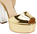 Load image into Gallery viewer, Giuseppe Zanotti, Betty Sandals, 10, Gold
