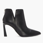 Load image into Gallery viewer, Juliet Holy Womens High Heel Booties Pointed Toe V Cut Back Zipper Short Dress Ankle Boots
