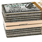 Load image into Gallery viewer, Classic Dollar Style Evening Bags With Diamond Shoulder Bag Wallet Clutch Gray

