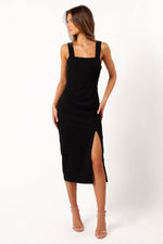 Load image into Gallery viewer, Petal &amp; Pup Hyatt Dress - Black 10
