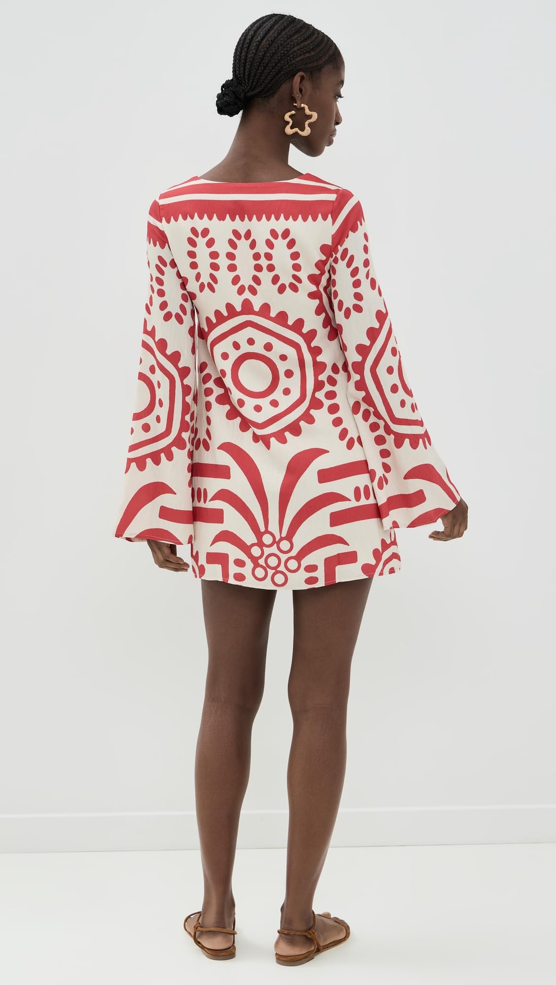 Seven Wonders Women's Calli Mini Dress, Red Multi, S