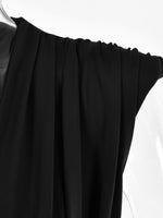 Load image into Gallery viewer, LYANER Women's Wraped V Neck Ruched Sleeveless Tank Leotard Bodysuit Tops Black Medium
