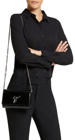 Load image into Gallery viewer, Giuseppe Zanotti, Cleopatra Clutch, Black
