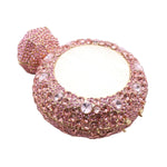Load image into Gallery viewer, Tasysain Rhinestone Acrylic Clutch for Women Novelty Vintage Clock Wedding Purse Sparkling Elegant Evening Prom Handbag, Pink
