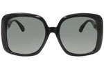 Load image into Gallery viewer, Sunglasses for Women&#39;s Gucci GG 0714 SA- 001 Black/Grey Green
