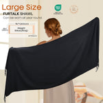 Load image into Gallery viewer, FURTALK Women&#39;s Scarf Pashmina Shawls and Wraps for Evening Dress Wedding Bride Bridesmaid Gifts Winter Scarves
