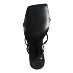 Load image into Gallery viewer, Marc Fisher LTD Women's Dennie Heeled Sandal, Black Leather 001, 8
