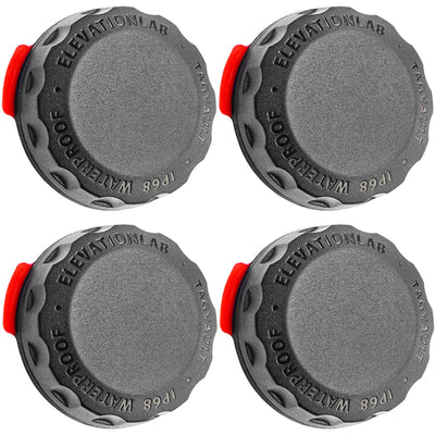 Elevation Lab AirTag Adhesive Mount (4 Pack) - TagVault™ - The Original Waterproof AirTag Stick-On Holder | 3M VHB, Indestructible, Screw-On Design, Find Your Bike, Car, & More