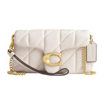 Load image into Gallery viewer, Coach Quilted Pillow Leather Tabby Wristlet with Chain
