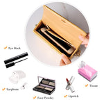 Load image into Gallery viewer, CORIOS Evening Bag for Women Square Box Clutch Bag Bridal Wedding Purse Sparkly Sequin Handbag Elegant Shoulder Bag With Chain Glitter Crossbody Bag for Cocktail Prom Party Banquet Orange
