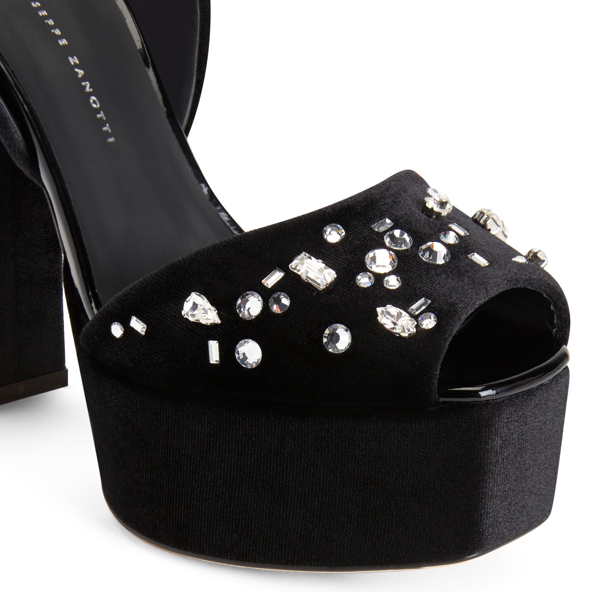 Betty Sandals, 8.5, Black
