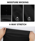 Load image into Gallery viewer, ZITY Mens Golf Shirt Short Sleeve Sport Moisture Wicking Performance Print Golf Polo Shirts for Men Collared Casual T-Shirt Black Orange X-Large
