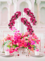 Load image into Gallery viewer, IPOPU 4PCS Bougainvillea Artificial Flowers 42" Long Stem Pink Faux Silk Bougainvillea Flowers Fake Hanging Flower Branches for Wedding Table Centerpieces Home Garden Arch Wall Decorations (Deep Pink)
