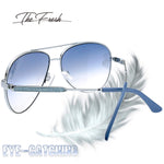 Load image into Gallery viewer, The Fresh Classic Crystal Elegant Women Beauty Design Sunglasses Gift Box (L161-Silver, Blue Gradient)
