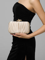 Load image into Gallery viewer, CHUNLI Clutch Purses for Women Evening/Wedding Chic Woven Bag Formal PU Leather Purse Designer Handbags for Women
