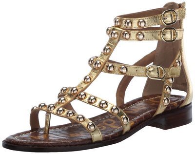 Sam Edelman Estella Gladiator Sandal Goldmine 5 Medium