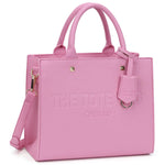 Load image into Gallery viewer, Chinllo Tote Bag for Women, Top Handle Stachel Purse and Handbags with Shoulder Strap (D.Pink-S)
