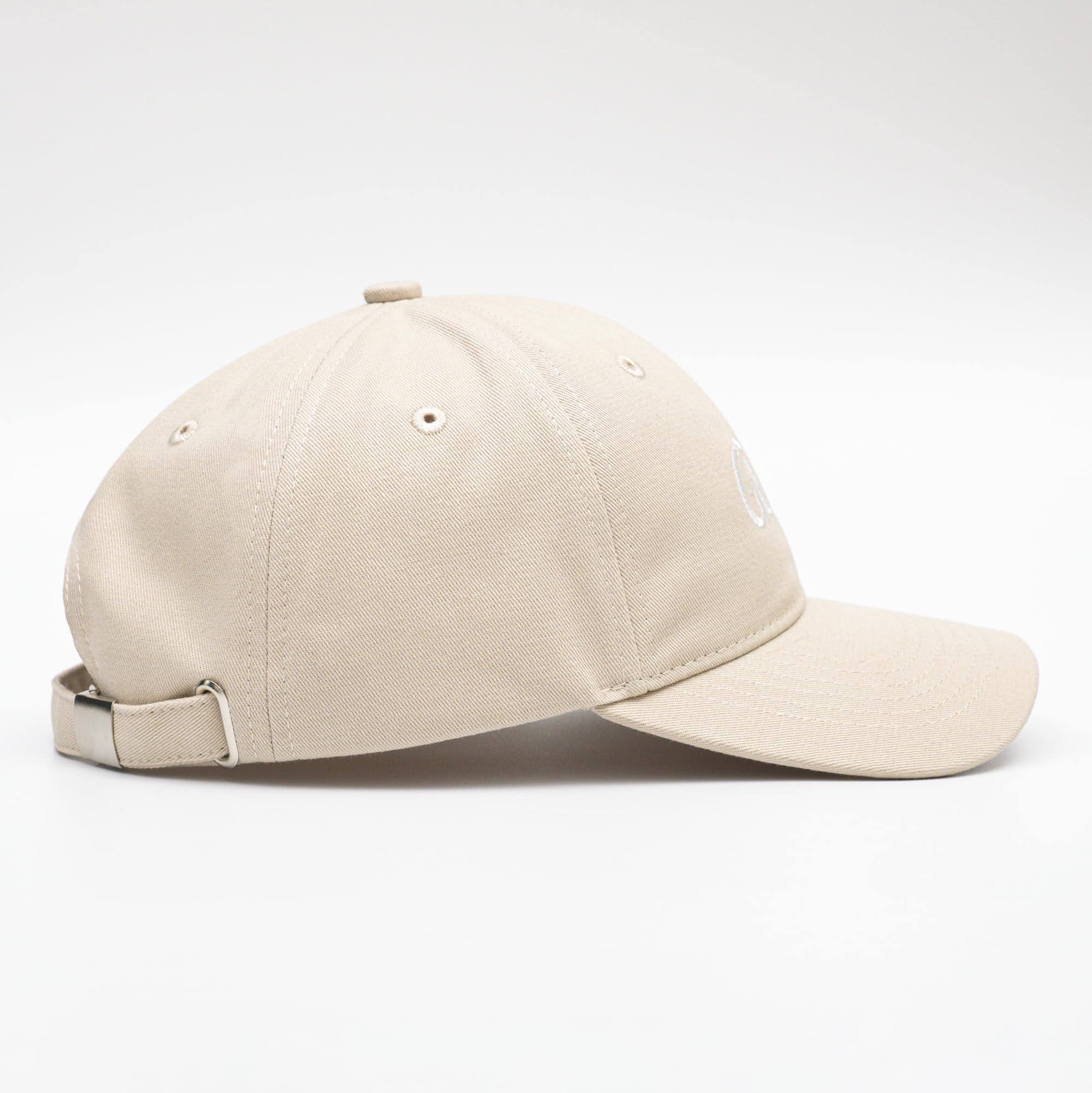 KOLWOVEN Gigi Baseball Hat, Embroidered Adjustable Cap for Women, for Gigi on Birthday, Mother’s Day (US, Alpha, One Size, Cream)