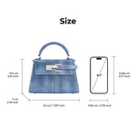 Load image into Gallery viewer, JW PEI Women&#39;s Elise Top Handle Bag - Blue
