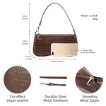 Load image into Gallery viewer, JW PEI Women's Eva Shoulder Handbag (Brown)
